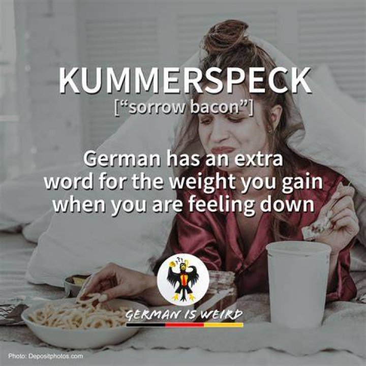 Interesting Words Kummerspeck