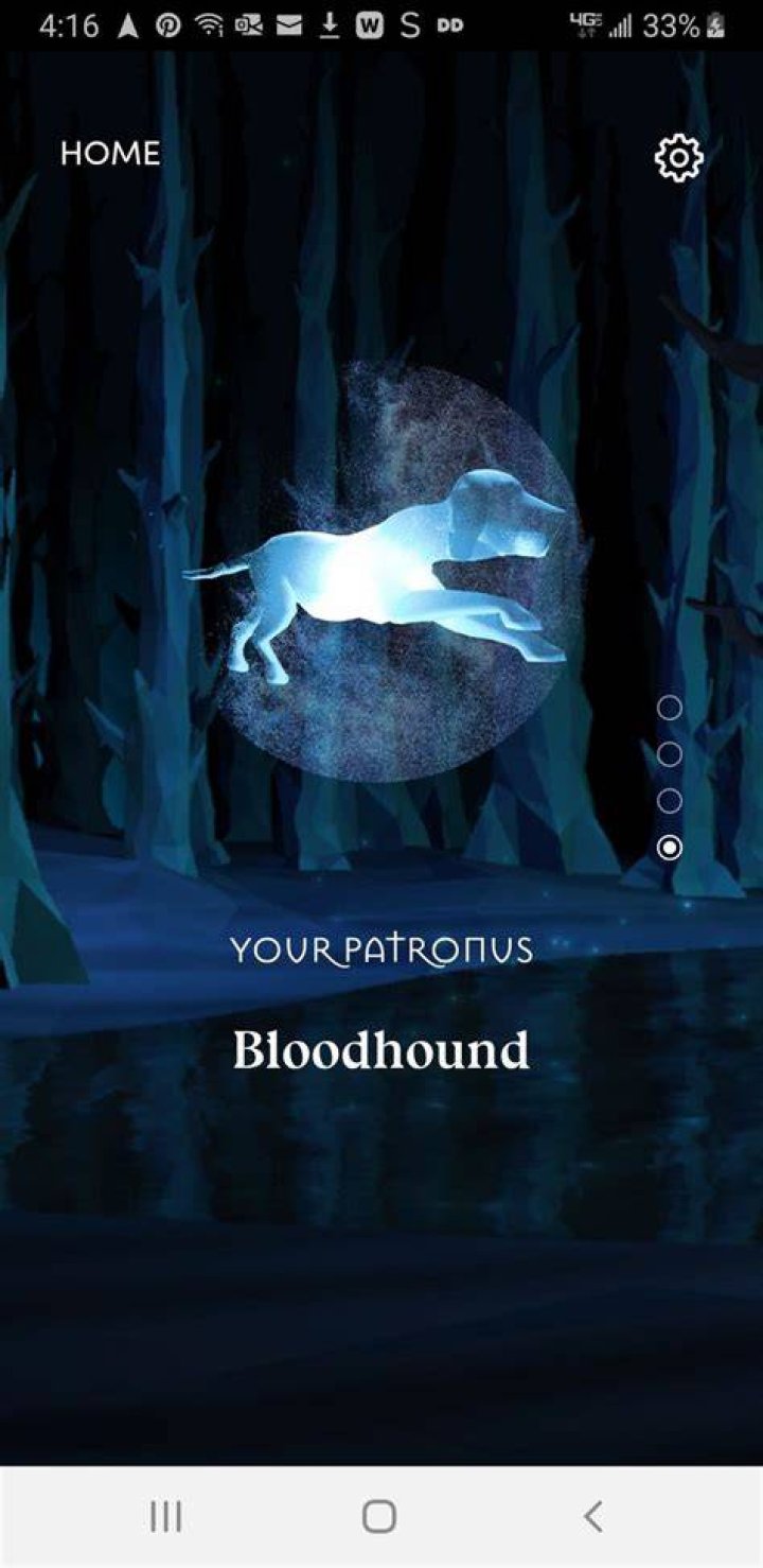 Is a bloodhound a good Patronus?