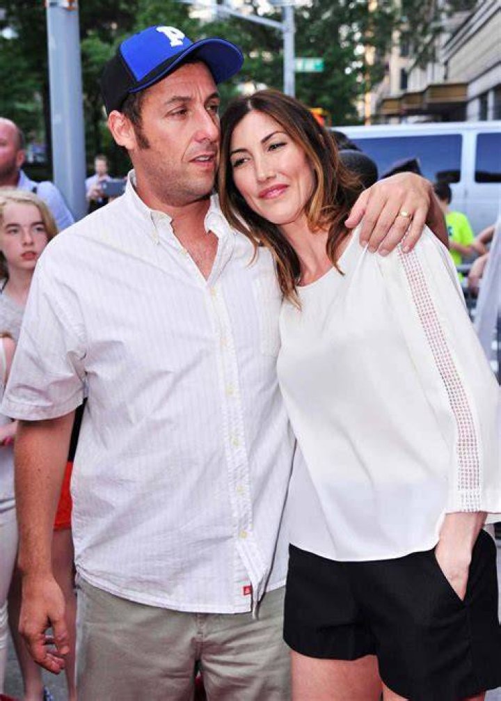 Jackie Sandler and Adam Sandler