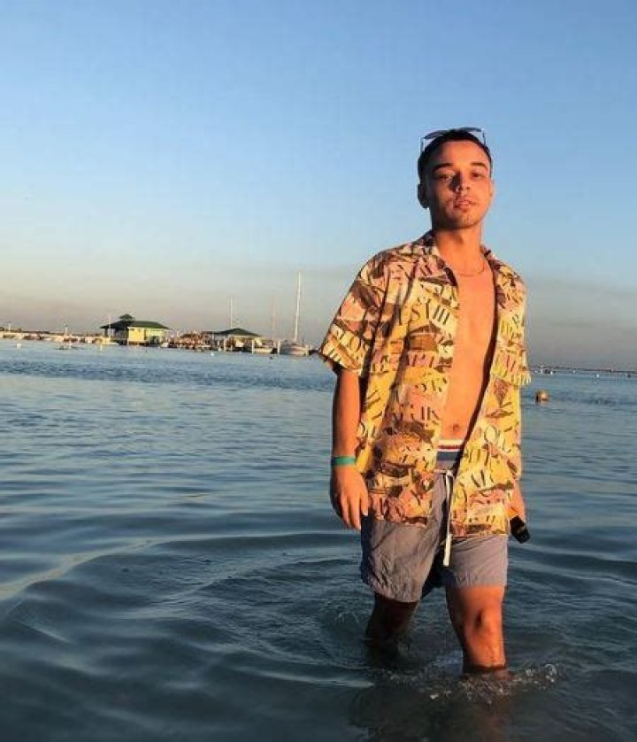 Jason Genao at a beach