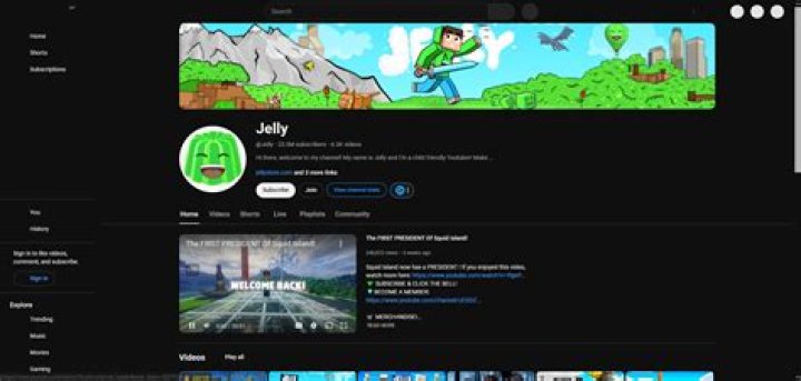 Jelly Youtube channel