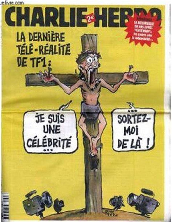 Jesus Ridiculed by Charlie Hebdo