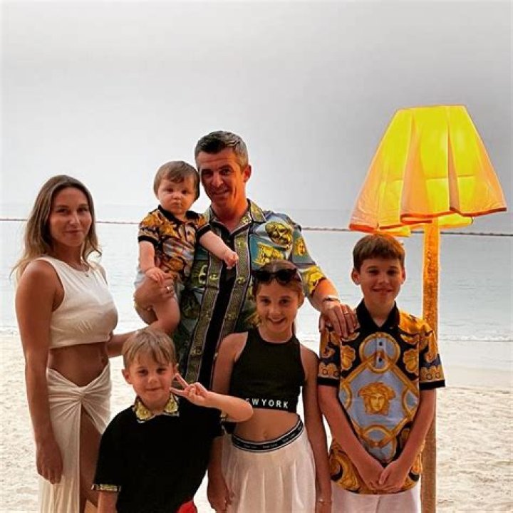 Joey with his family