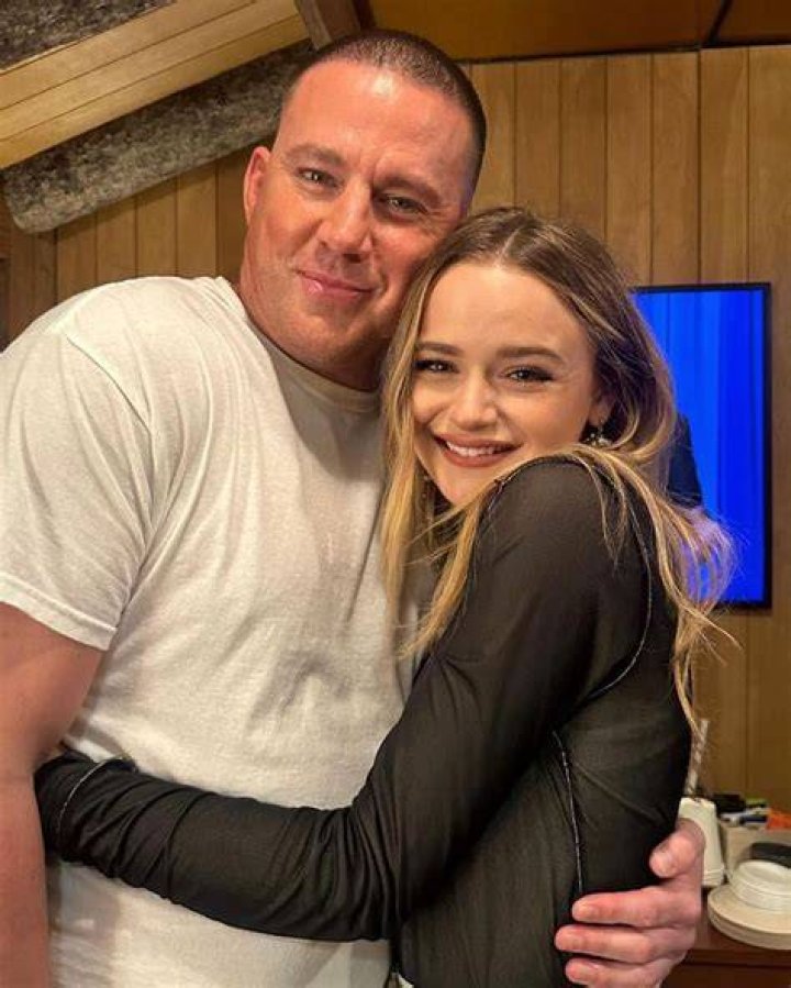 Joey with the co-stars of Compadres movie