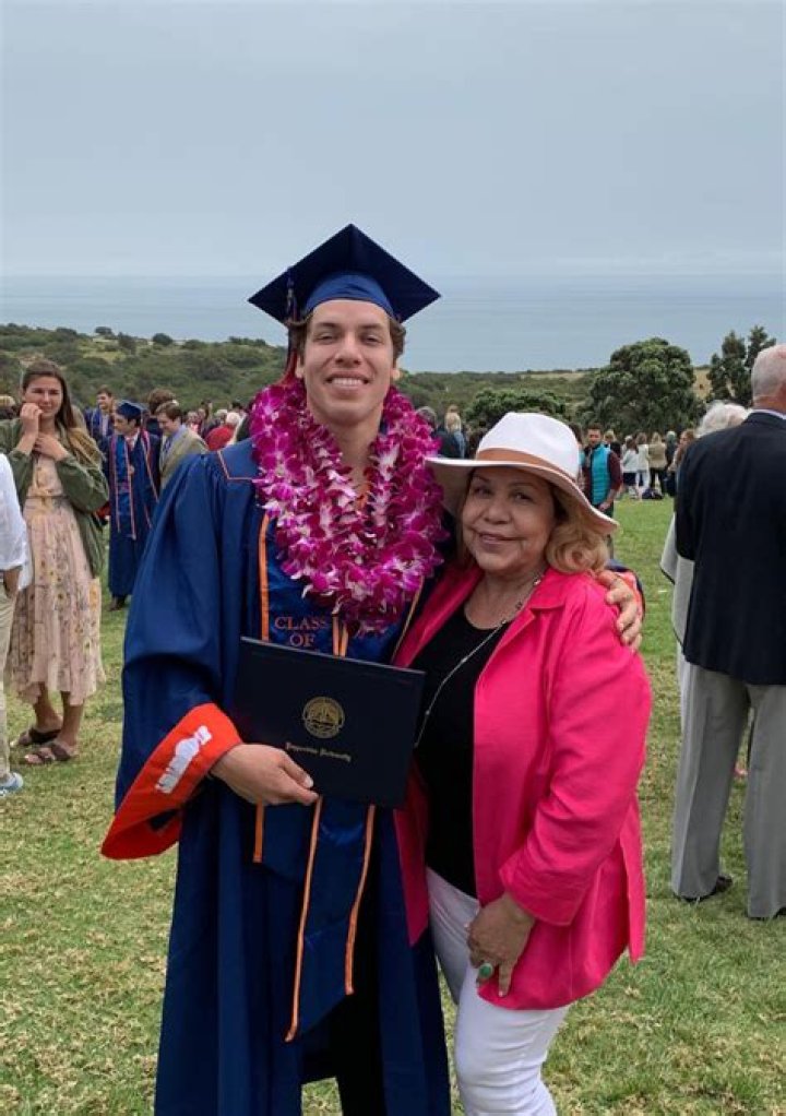 Joseph Baena with his mother Mildred Patricia Baena