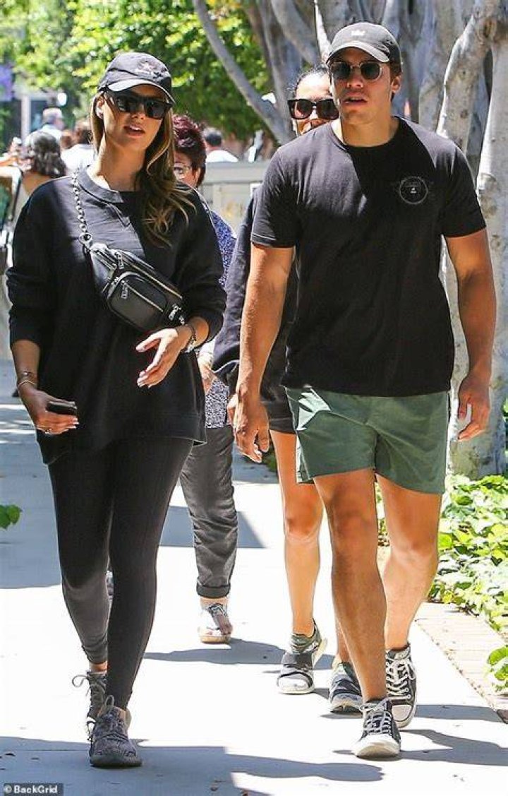 Joseph with his girlfriend Nicky Dodaj