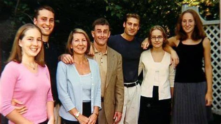 Kathleen Peterson with her family