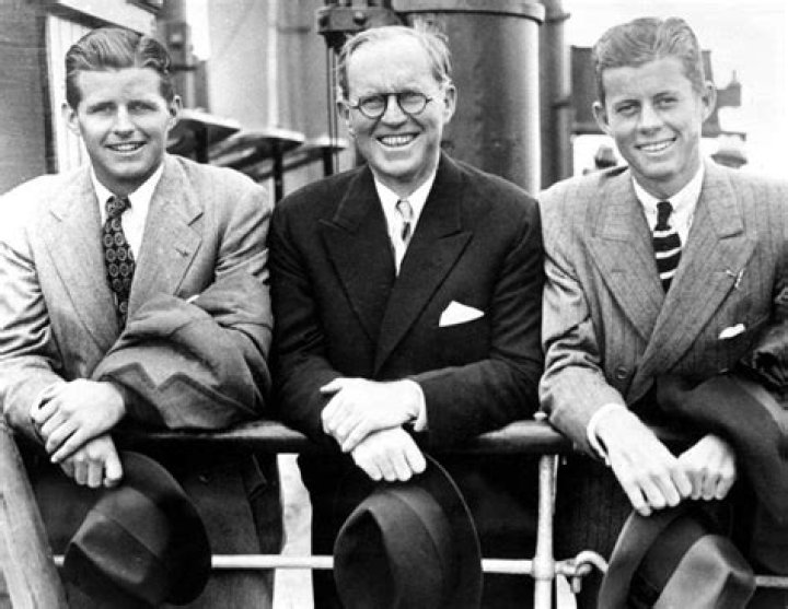Kennedy Brothers With Father