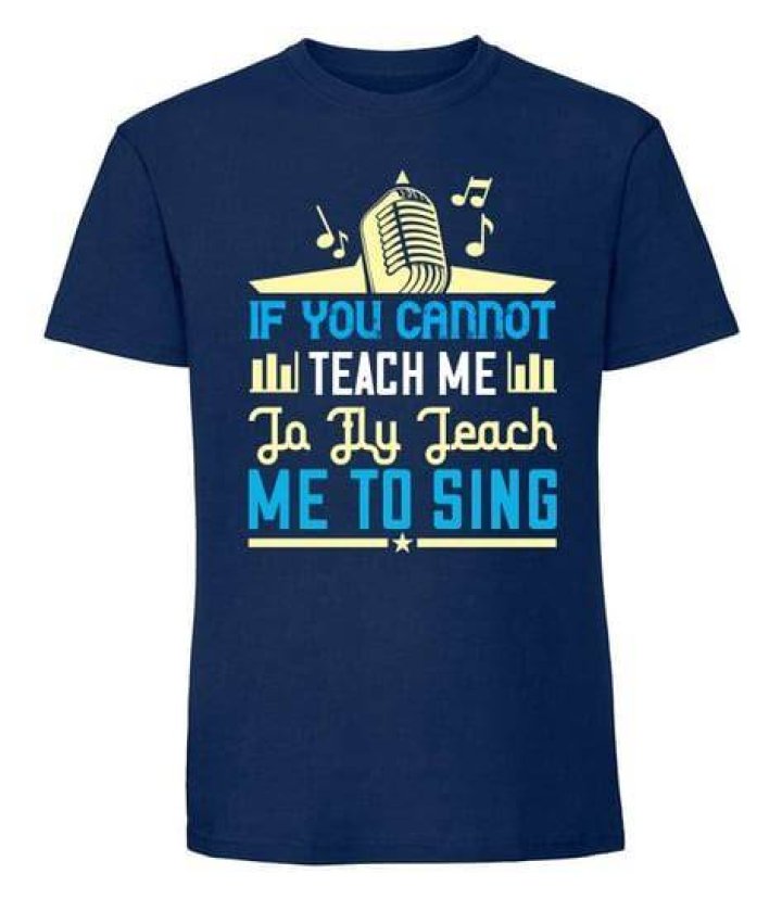 “If you cannot teach me to fly, teach me to sing.”