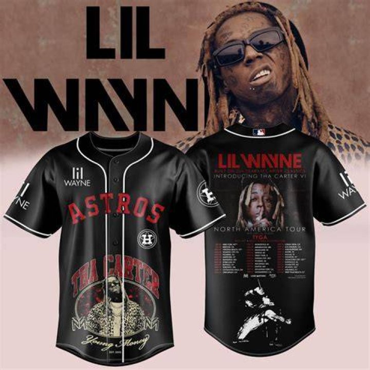 Lil Wayne Visits The Houston Astros