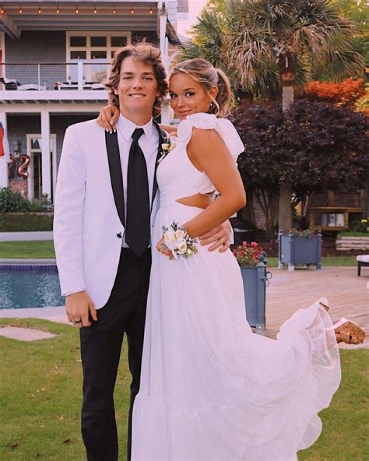 Lilah Pate with her boyfriend