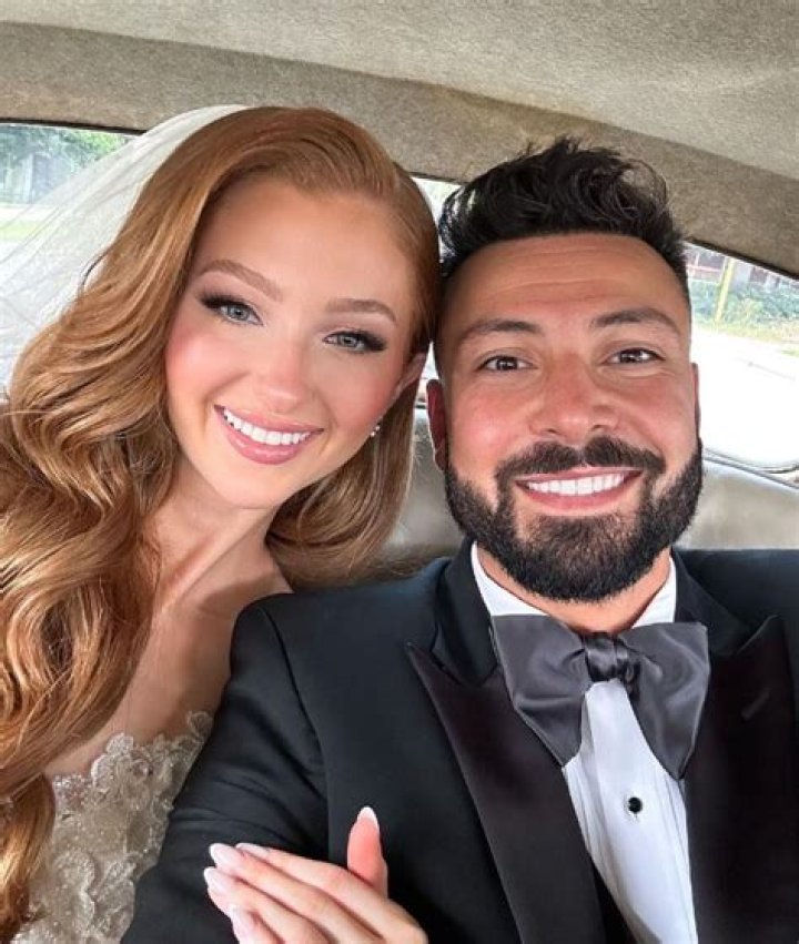 Loren Asad with her husband