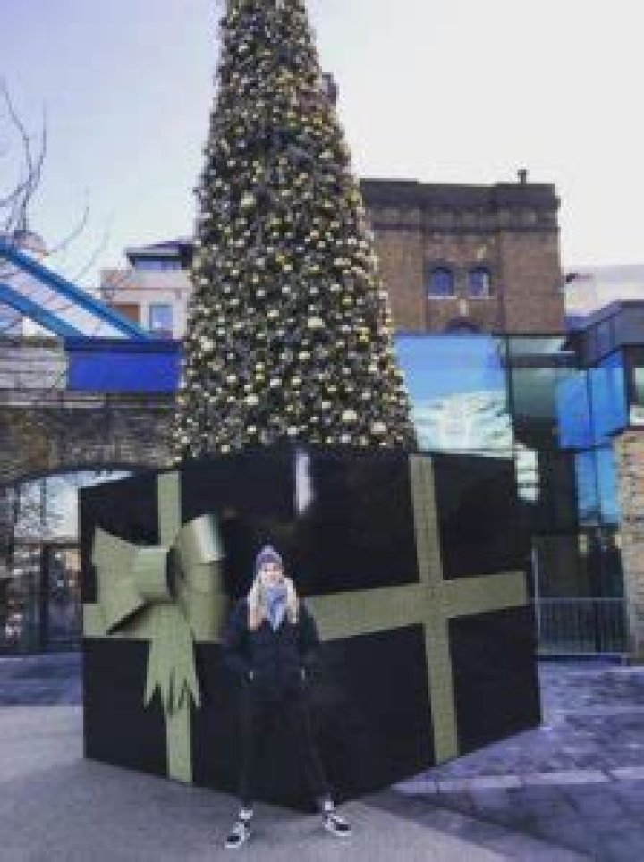 Lucy Currey loves to celebrate Christmas