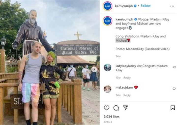 Madam Kilay got engaged to her boyfriend Michael
