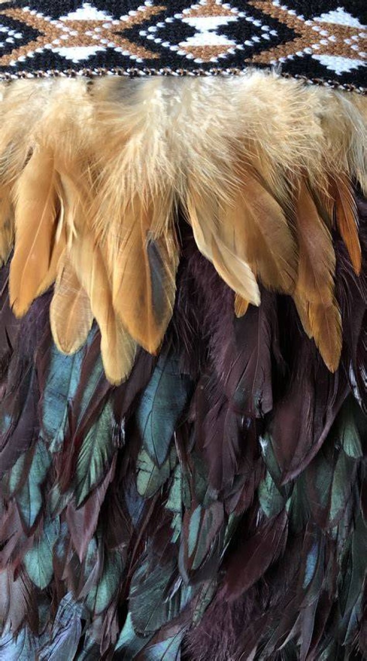 Maori Parrot Feather Cloak