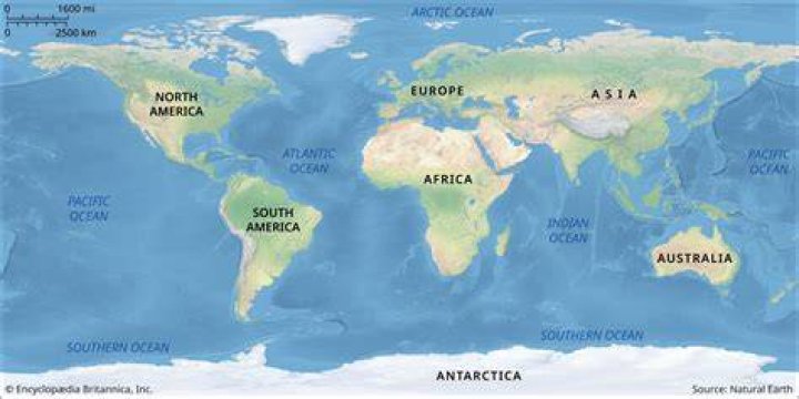 Map Of The World's Ports
