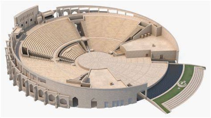 Mastaura Amphitheater Structure