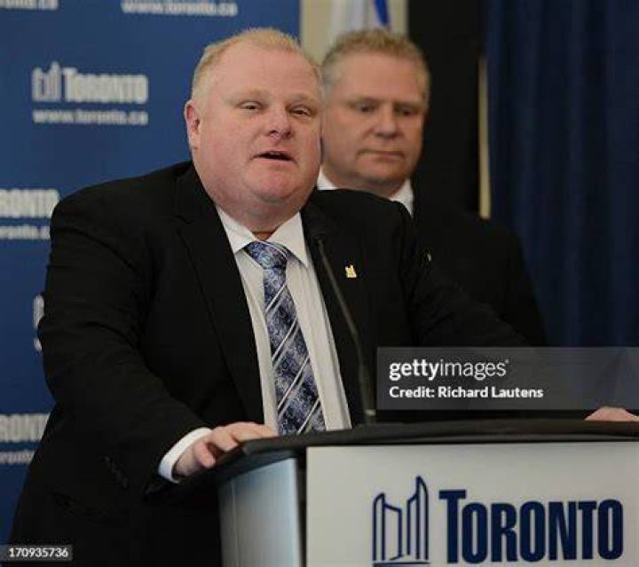 Mayor Of Toronto Rob Ford Visits Salsa On St. Clair
