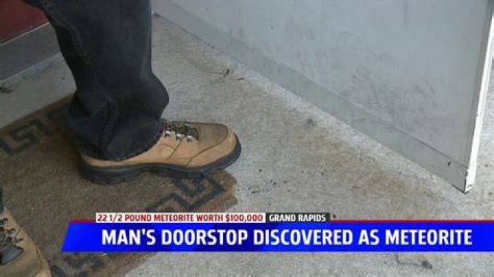 Meteorite Doorstop