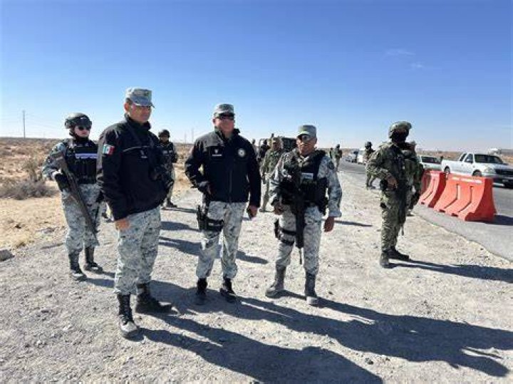 Mexican National Guard In Zacatecas