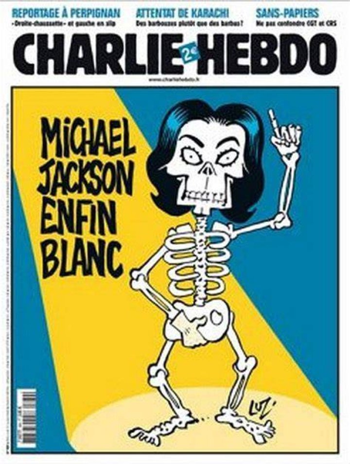 Michael Jackson Controversial Charlie Hebdo Cover