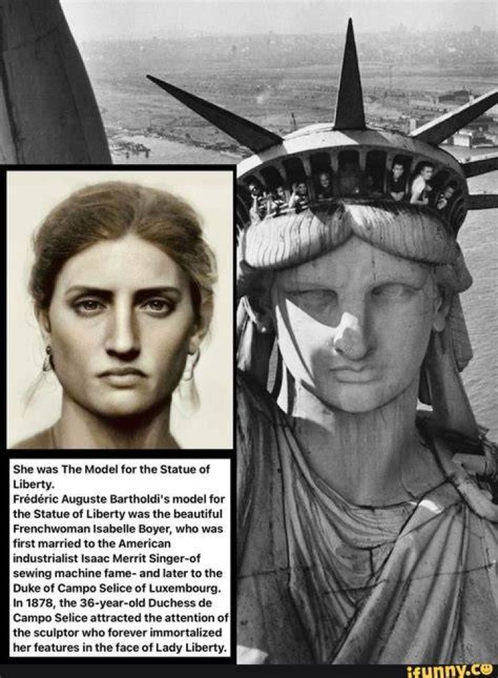 Model Of Lady Liberty
