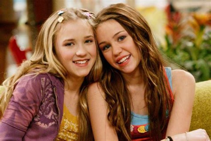 Montana with her friend