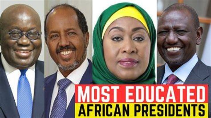 Most Educated African Presidents: Top 10