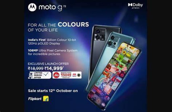 
Motorola launches budget-friendly ‘moto g72’ in India 