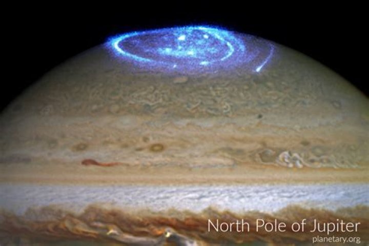 North Pole Jupiter
