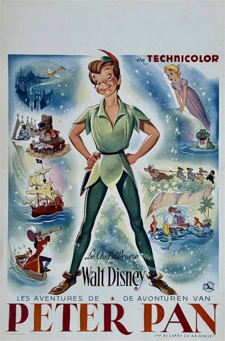 peter pan quote movie poster