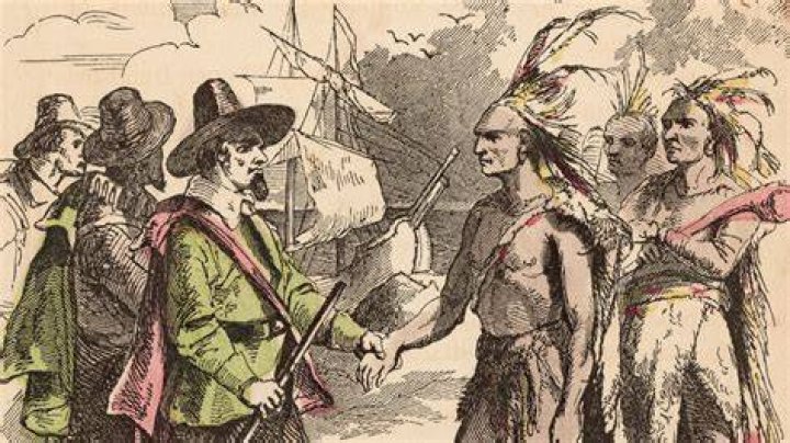Pilgrims And Wampanoag