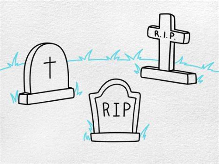 Plan And Drawing Of Grave