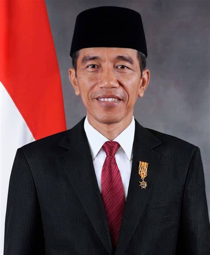 President Joko Widodo Of Indonesia