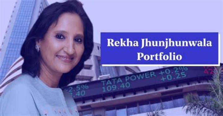 Rekha Jhunjhunwala share portfolio and holdings