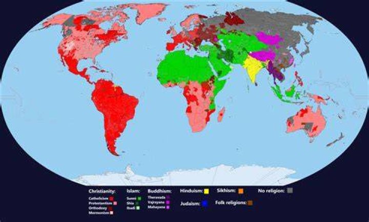 Religion World Map