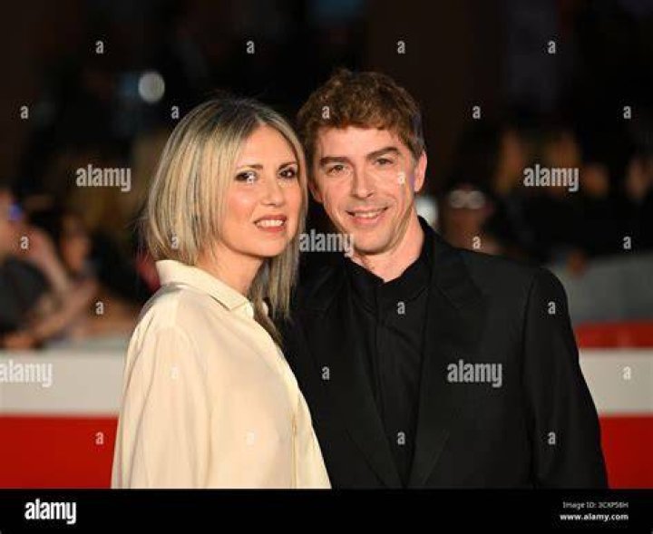 Riondino with his partner Eva Nestori