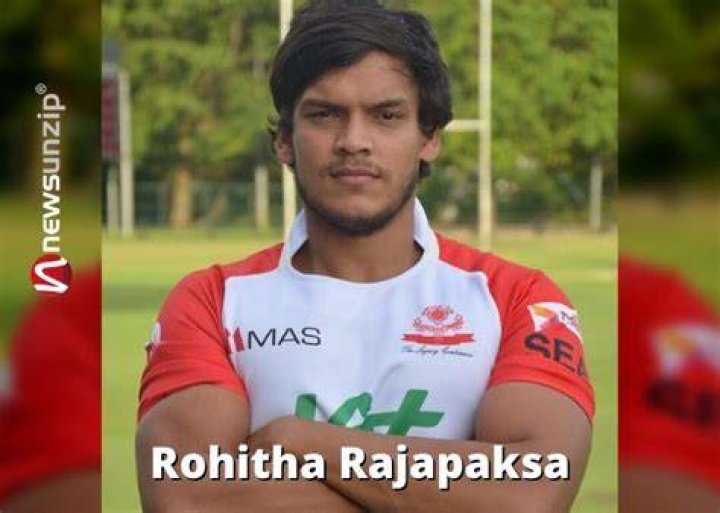 Rohitha Rajapaksa is a sportsman