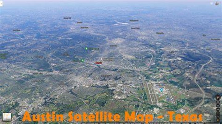 Satellite Images Austin