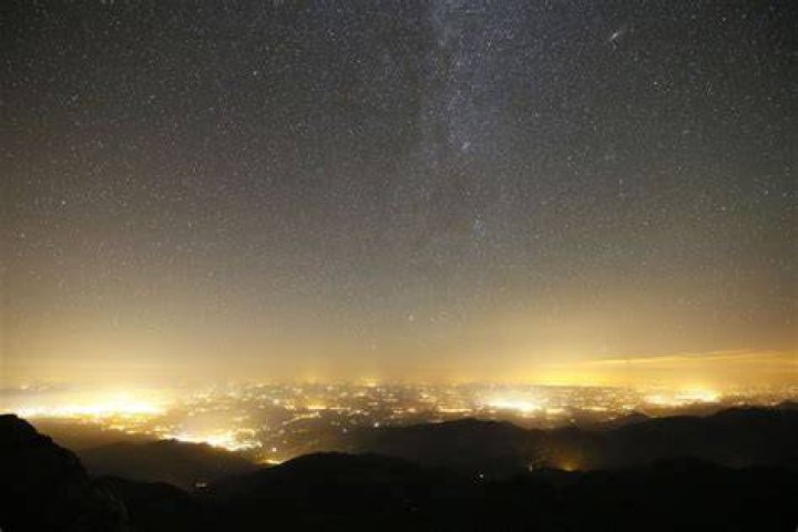 Satellite Images Light Pollution