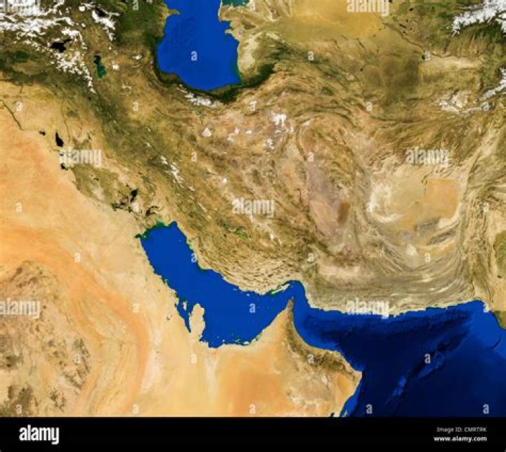Satellite Images Persian Gulf