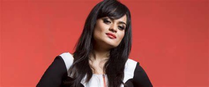 Sharma with her favorite singer B Praak