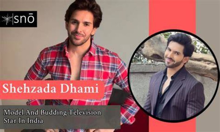Shehzada Dhami with his brother Jim Sharma