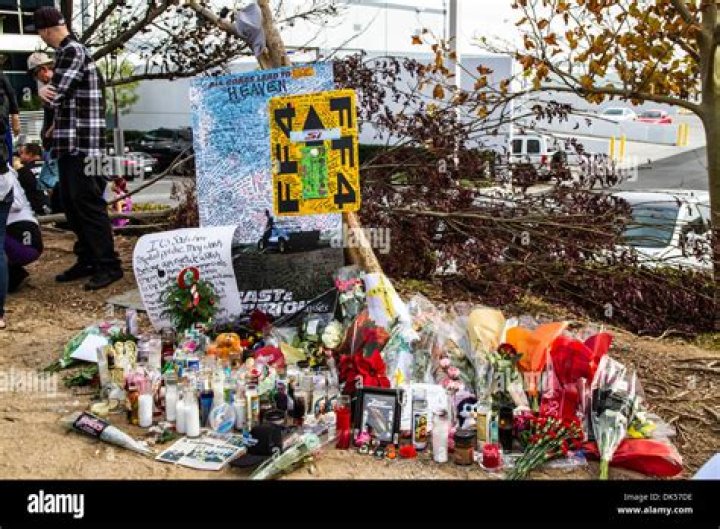 Site Of Paul Walker's Car Crash