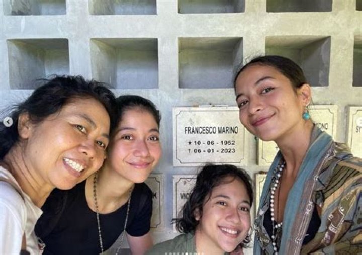 Sitha Marino with her family