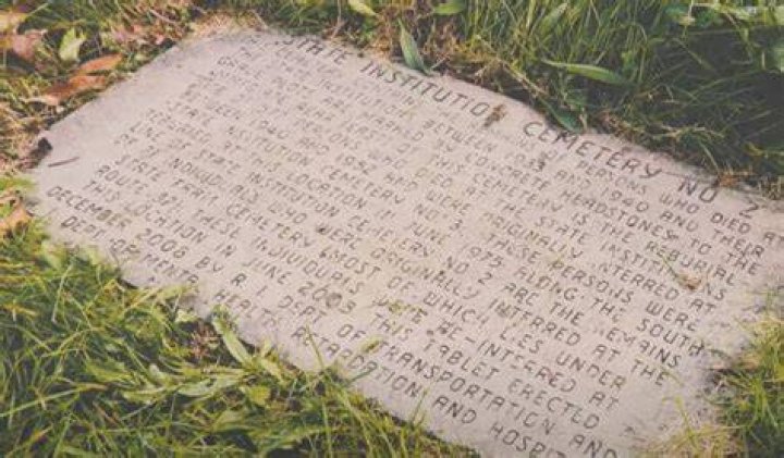 Slab From State Institution Cemetery Number Two