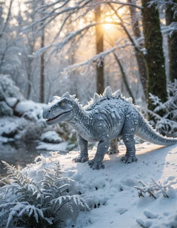 Snowy Dinosaurs