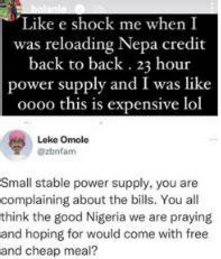 
Steady power supply is expensive- Bolanle Olukanni laments 