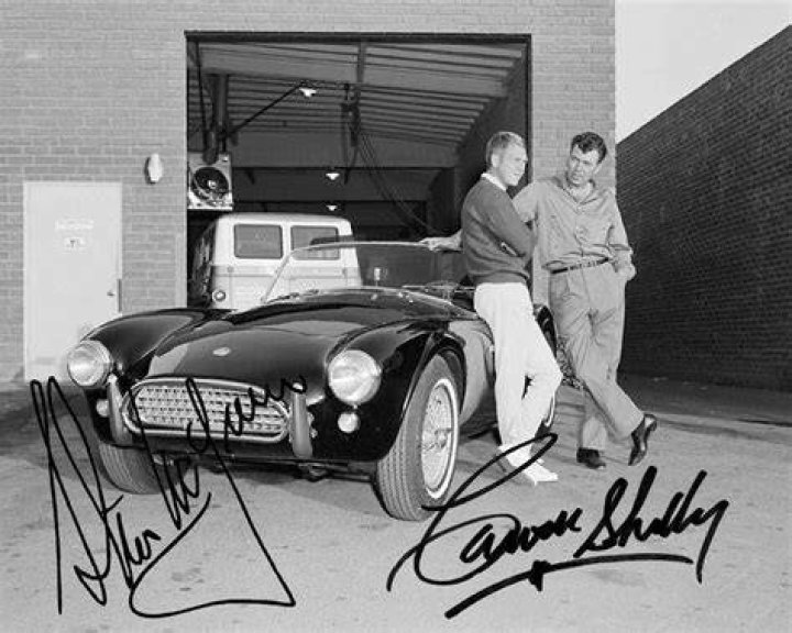 Steve Mcqueen And Carroll Shelby