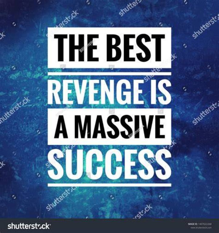 Success Is Revenge